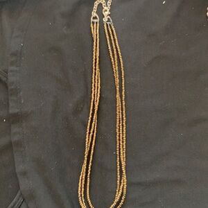 Silpada Bronze Beaded Necklace